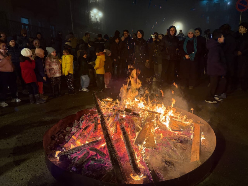 Şuşada Su çərşənbəsi qeyd edilib<font color=red> - FOTOLAR</font>