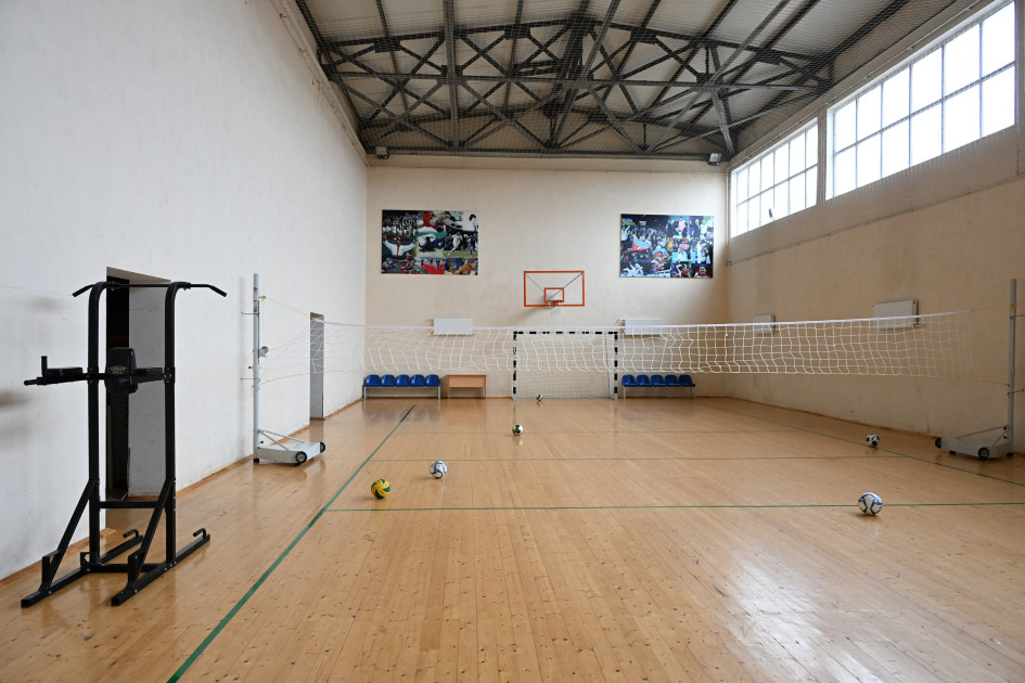 Leyla Əliyeva və Alena Əliyeva Quba şəhərində internat tipli ümumtəhsil məktəbini və STEAM mərkəzini ziyarət ediblər<font color=red> - FOTOLAR</font>