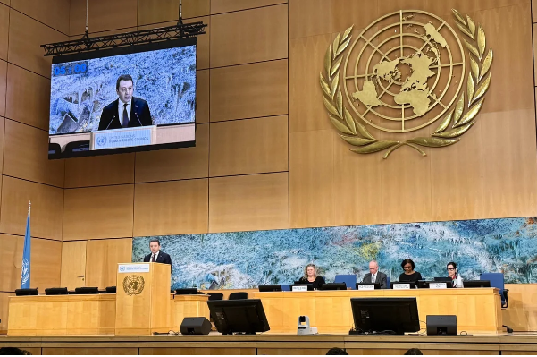 Cenevrədə Azərbaycan XİN başçısının müavini Ermənistan əsilli şəxslərin məhkəməsi barədə danışıb<font color=red> - FOTOLAR</font>