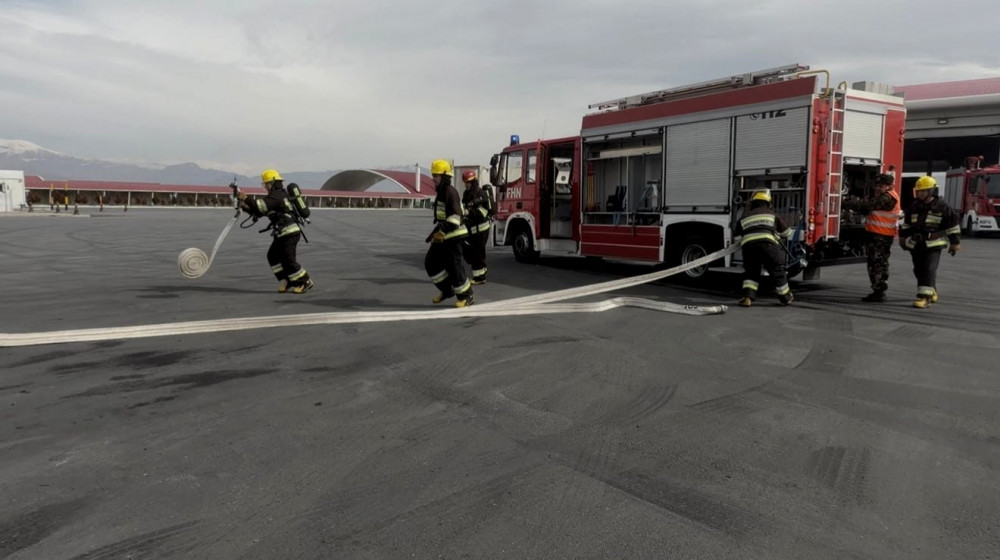 Sədərək gömrük postunda fövqəladə hallar zamanı davranış qaydaları üzrə məşq keçirilib<font color=red> - FOTOLAR</font>