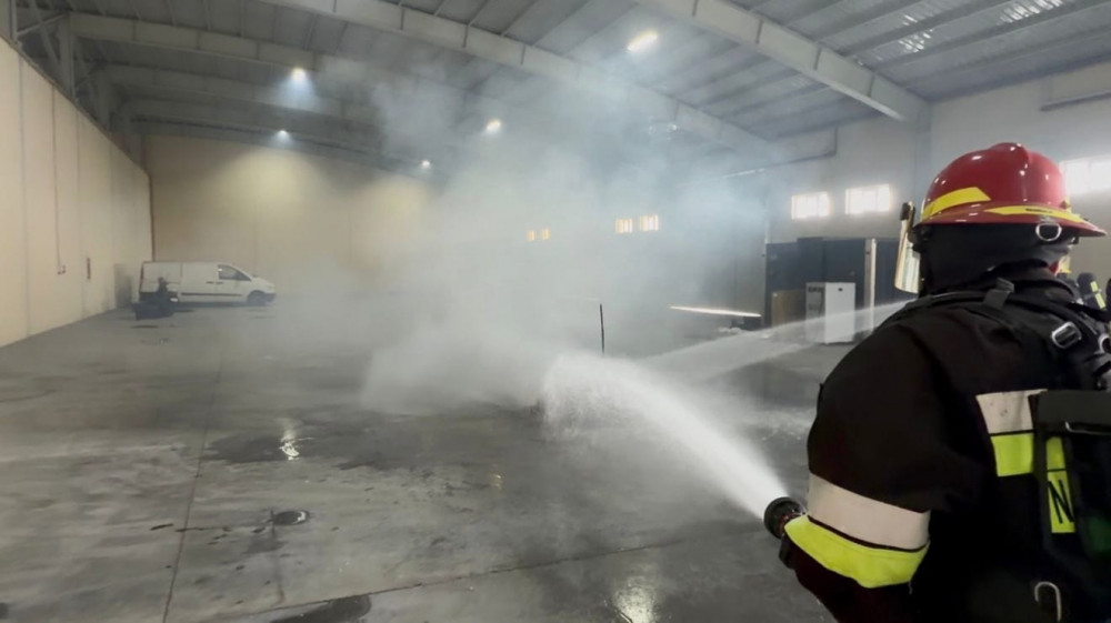 Sədərək gömrük postunda fövqəladə hallar zamanı davranış qaydaları üzrə məşq keçirilib<font color=red> - FOTOLAR</font>