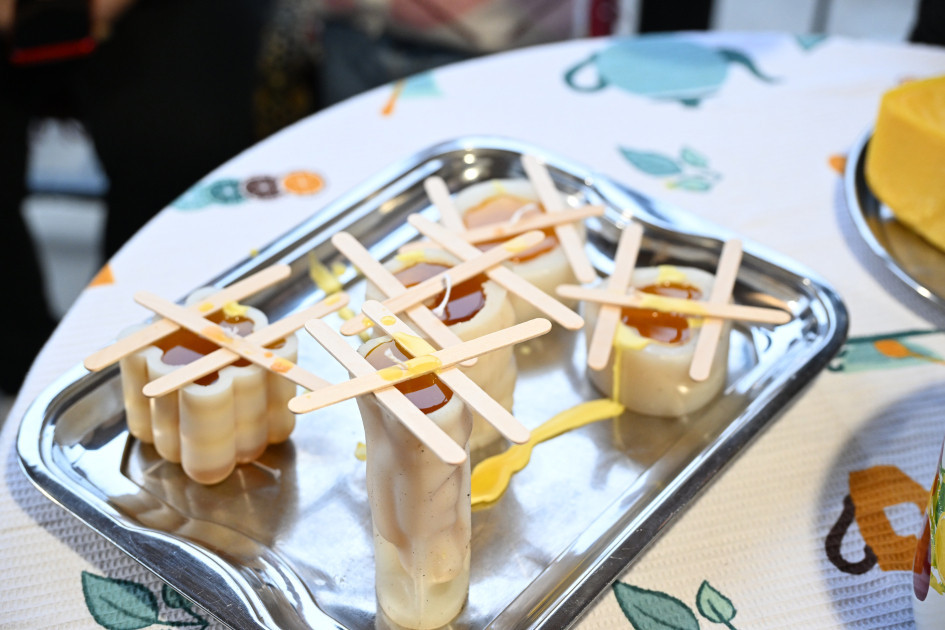 Leyla Əliyeva Qubada arıçı ailəsinin qonağı olub<font color=red> - FOTOLAR</font>