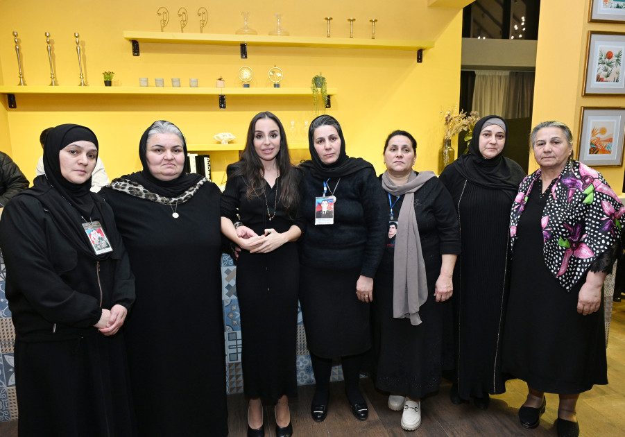 Leyla Əliyeva Qubada iftar məclisində iştirak edib<font color=red> - FOTOLAR</font>