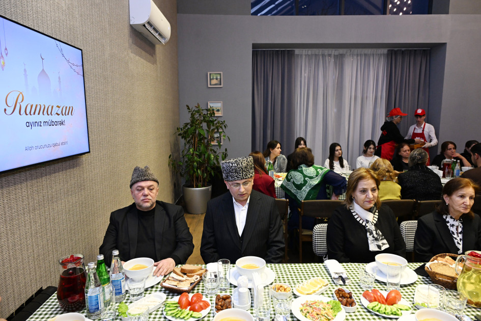 Leyla Əliyeva Qubada iftar məclisində iştirak edib<font color=red> - FOTOLAR</font>