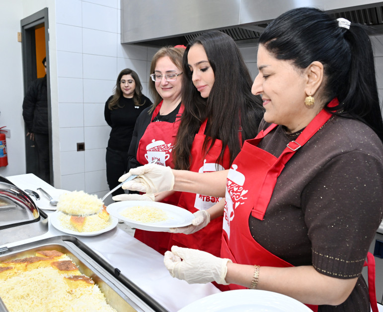 Leyla Əliyeva Qubada iftar məclisində iştirak edib<font color=red> - FOTOLAR</font>