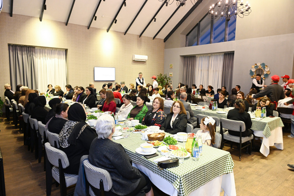 Leyla Əliyeva Qubada iftar məclisində iştirak edib<font color=red> - FOTOLAR</font>