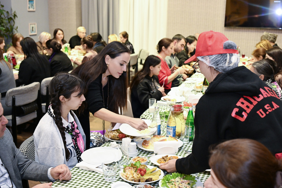 Leyla Əliyeva Qubada iftar məclisində iştirak edib<font color=red> - FOTOLAR</font>