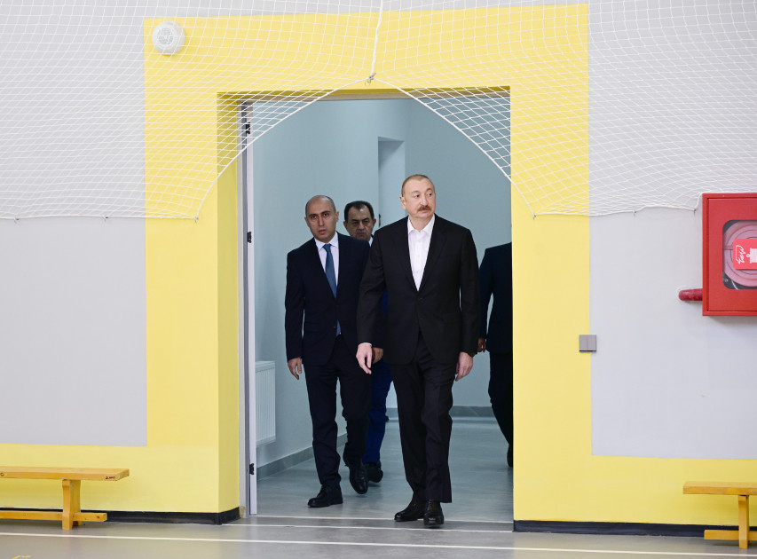 Prezident İlham Əliyev Lənkəran Dövlət Peşə Təhsil Mərkəzinin açılışında iştirak edib<font color=red> - FOTOLAR</font>