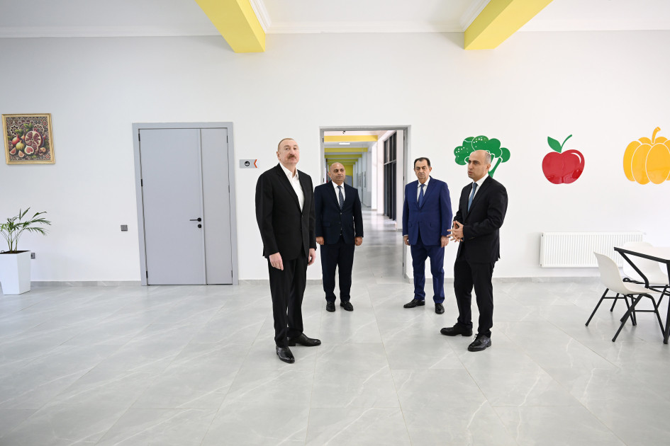 Prezident İlham Əliyev Lənkəran Dövlət Peşə Təhsil Mərkəzinin açılışında iştirak edib<font color=red> - FOTOLAR</font>