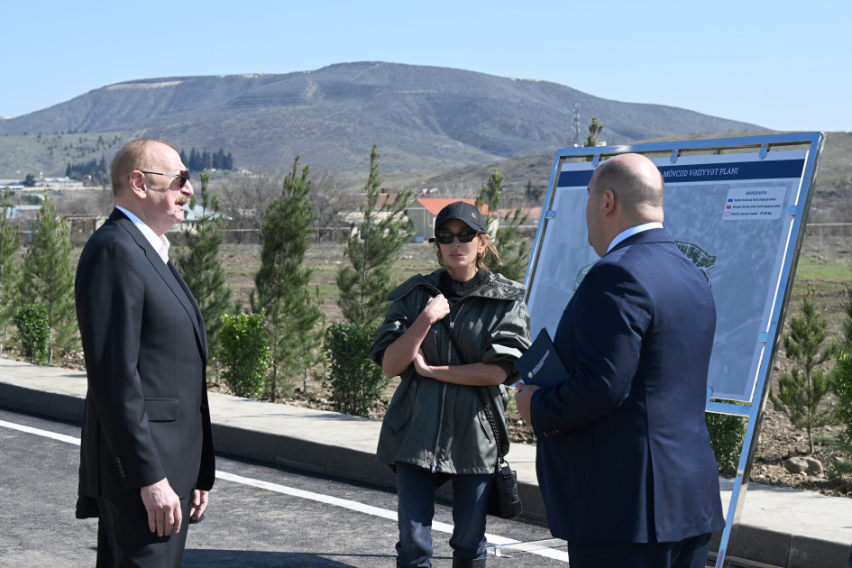 Prezident İlham Əliyev Xocavənd kəndində görülmüş işlərlə tanış olub<font color='red'> - YENİLƏNİB</font><font color=red> - FOTOLAR</font>