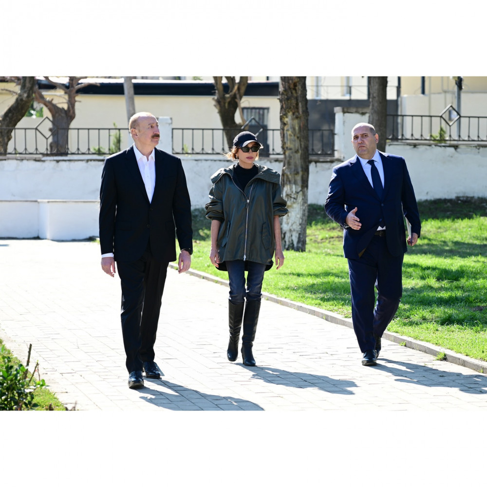 Prezident İlham Əliyev Xocavənd şəhər və Xocavənd kənd sakinləri ilə görüşüb<font color=red> - FOTOLAR</font>