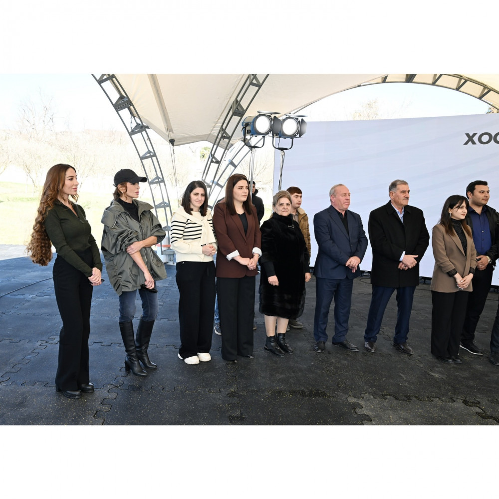 Prezident İlham Əliyev Xocavənd şəhər və Xocavənd kənd sakinləri ilə görüşüb<font color=red> - FOTOLAR</font>