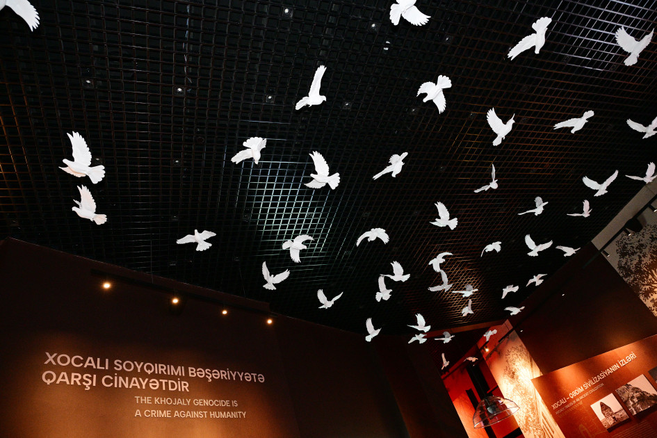 Prezident İlham Əliyev Xocalı Soyqırımı Memorialının açılışında iştirak edib<font color='red'> - YENİLƏNİB 3</font><font color=red> - FOTOLAR</font>