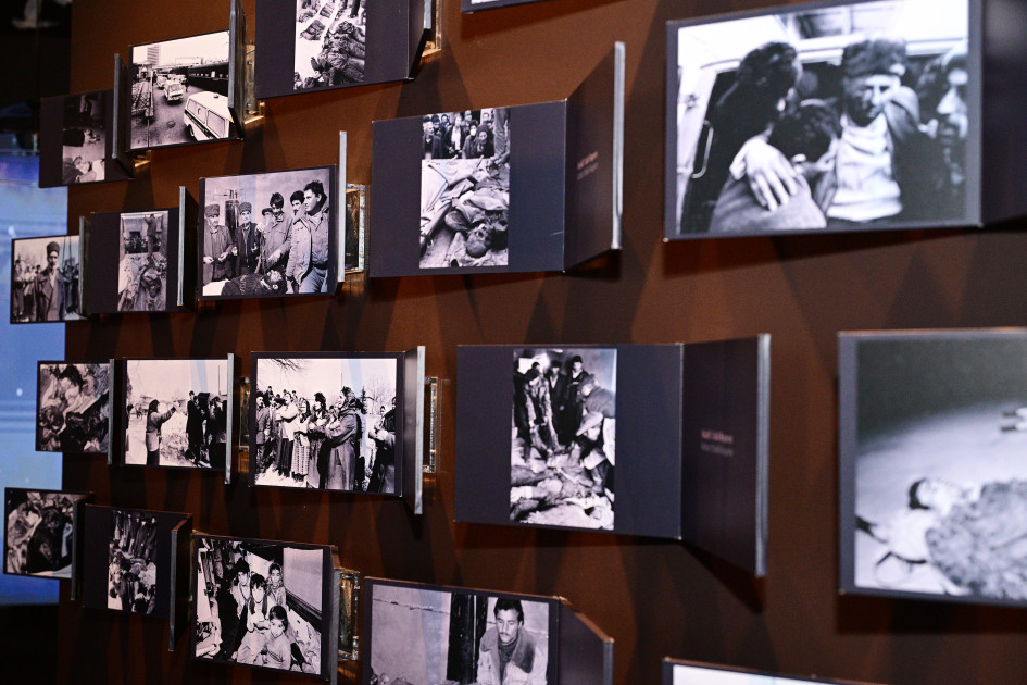 Prezident İlham Əliyev Xocalı Soyqırımı Memorialının açılışında iştirak edib<font color='red'> - YENİLƏNİB 3</font><font color=red> - FOTOLAR</font>