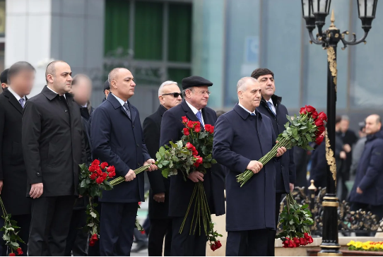 DTX-nin əməkdaşları Xocalı soyqırımı qurbanlarının xatirəsini anıblar<font color=red> - FOTOLAR</font>