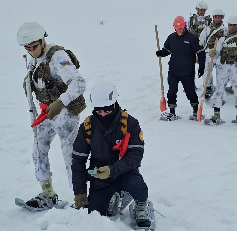 Fövqəladə Hallar Nazirliyi Zəngəzur Milli Parkında təlim keçirib <font color=red> - FOTOLAR</font>