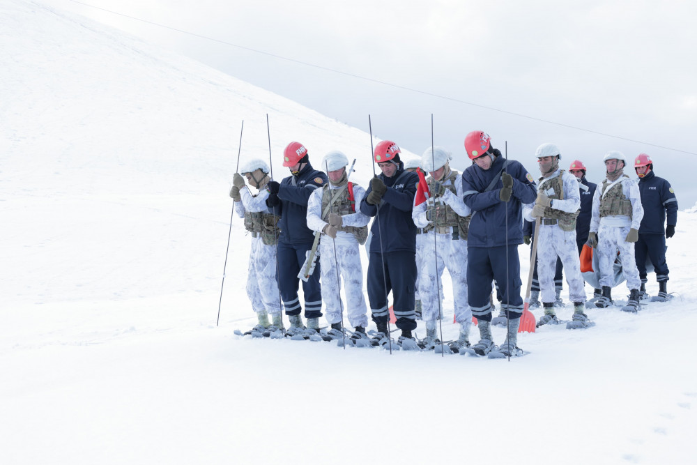 Fövqəladə Hallar Nazirliyi Zəngəzur Milli Parkında təlim keçirib <font color=red> - FOTOLAR</font>