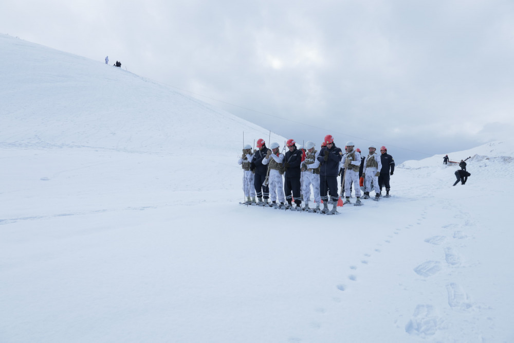 Fövqəladə Hallar Nazirliyi Zəngəzur Milli Parkında təlim keçirib <font color=red> - FOTOLAR</font>