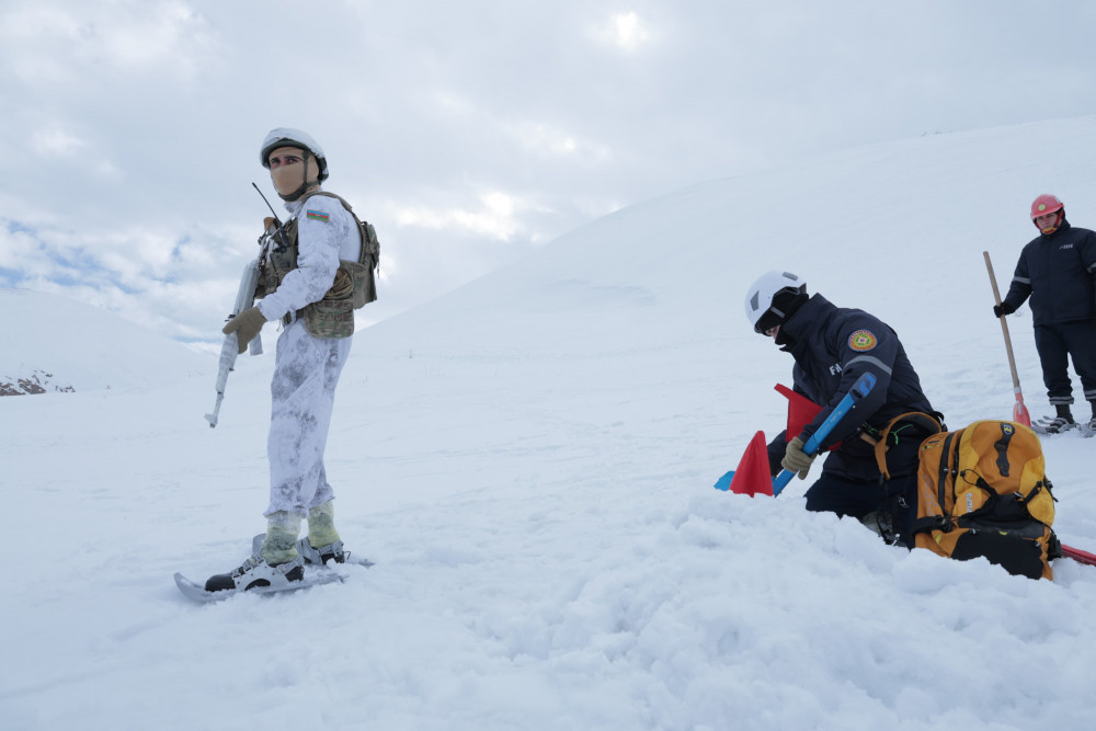 Fövqəladə Hallar Nazirliyi Zəngəzur Milli Parkında təlim keçirib <font color=red> - FOTOLAR</font>