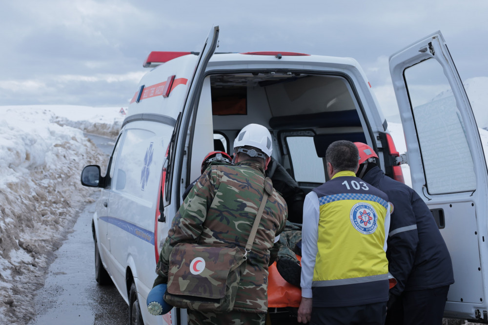 Fövqəladə Hallar Nazirliyi Zəngəzur Milli Parkında təlim keçirib <font color=red> - FOTOLAR</font>