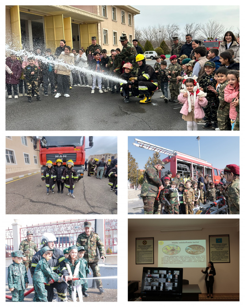 Naxçıvanda 1 Mаrt  - Ümumdünyа Mülki Müdаfiə Günü ilə əlaqədar silsilə tədbirlər keçirilib<font color=red> - FOTOLAR</font>