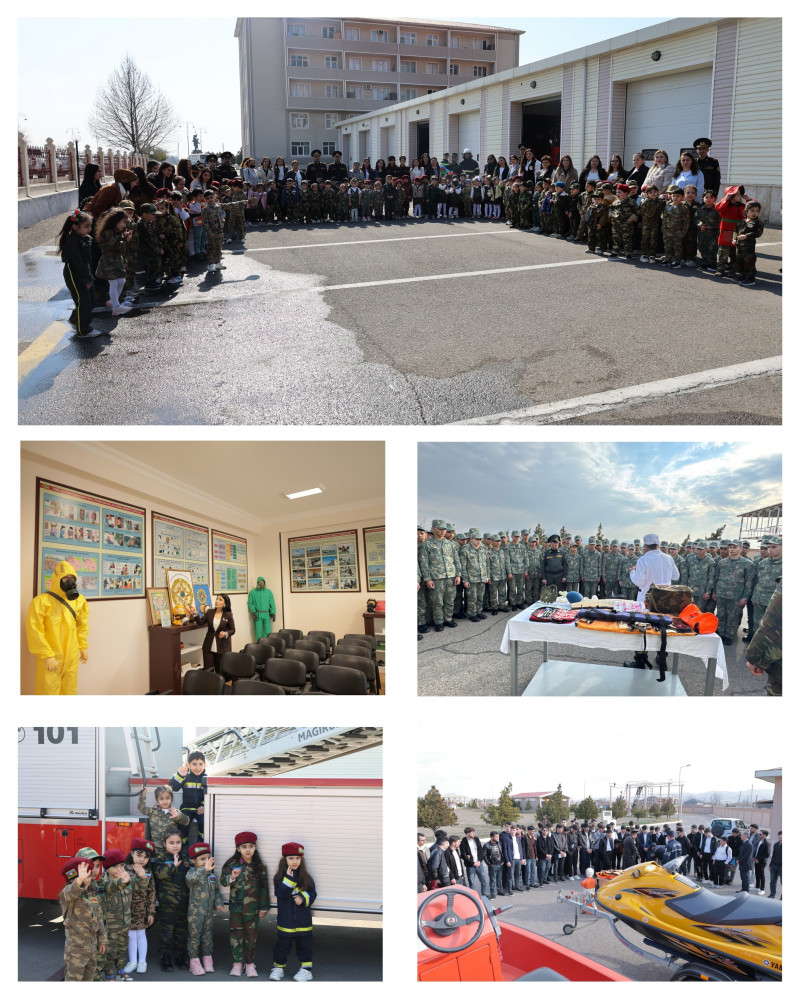 Naxçıvanda 1 Mаrt  - Ümumdünyа Mülki Müdаfiə Günü ilə əlaqədar silsilə tədbirlər keçirilib<font color=red> - FOTOLAR</font>