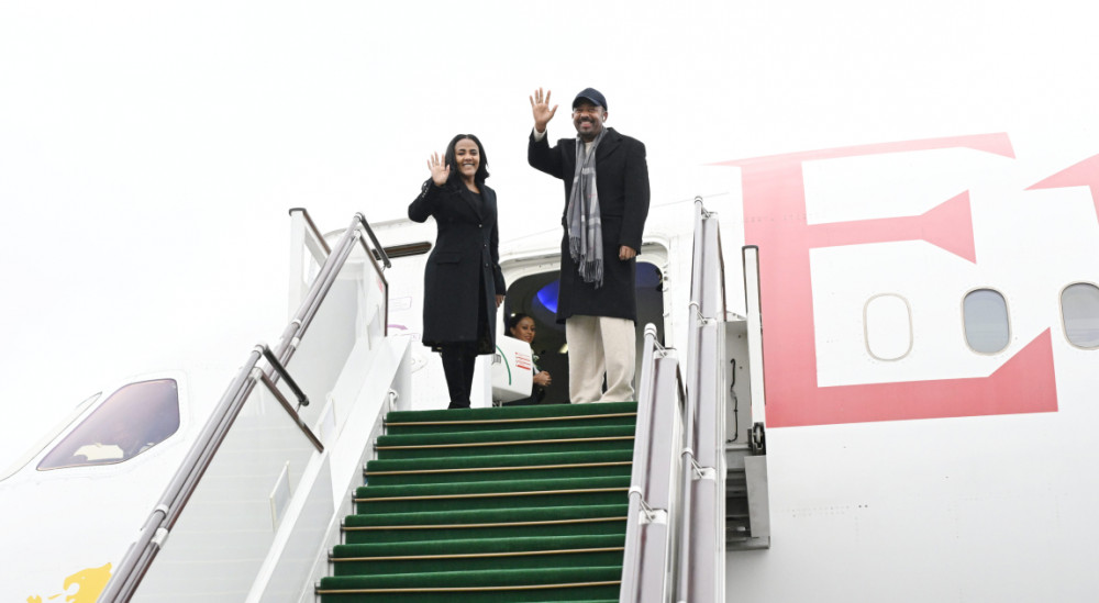 Efiopiyanın Baş nazirinin Azərbaycana səfəri başa çatıb<font color=red> - FOTOLAR</font>