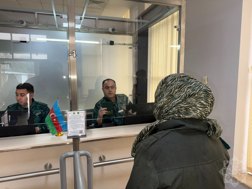 Astara sərhədindən növbəti təxliyə: Fransa, Tacikistan və Çin vətəndaşları ölkəyə daxil olub<font color=red> - FOTOLAR</font>