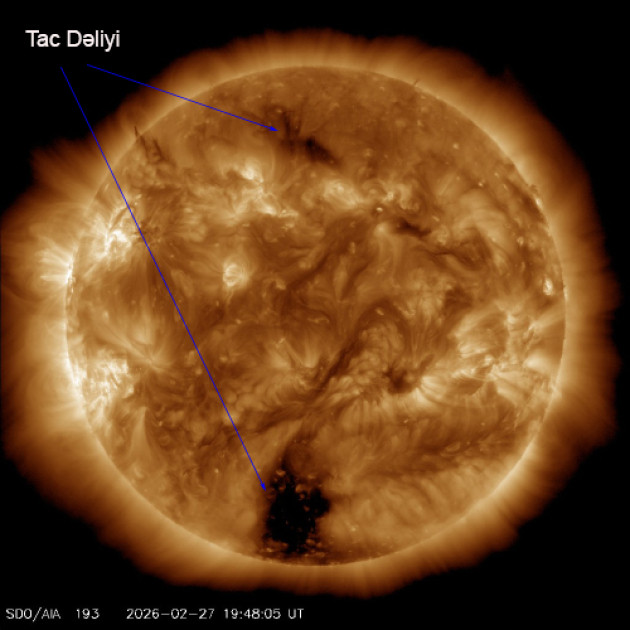 Rəsədxana: Geomaqnit sahəsi aktiv olacaq<font color=red> - FOTOLAR</font>