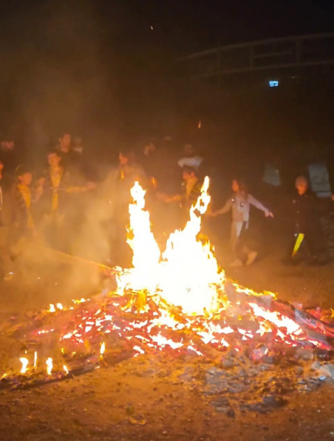 Kəlbəcərdə Od çərşənbəsi tonqalı qalanıb<font color=red> - FOTOLAR</font>