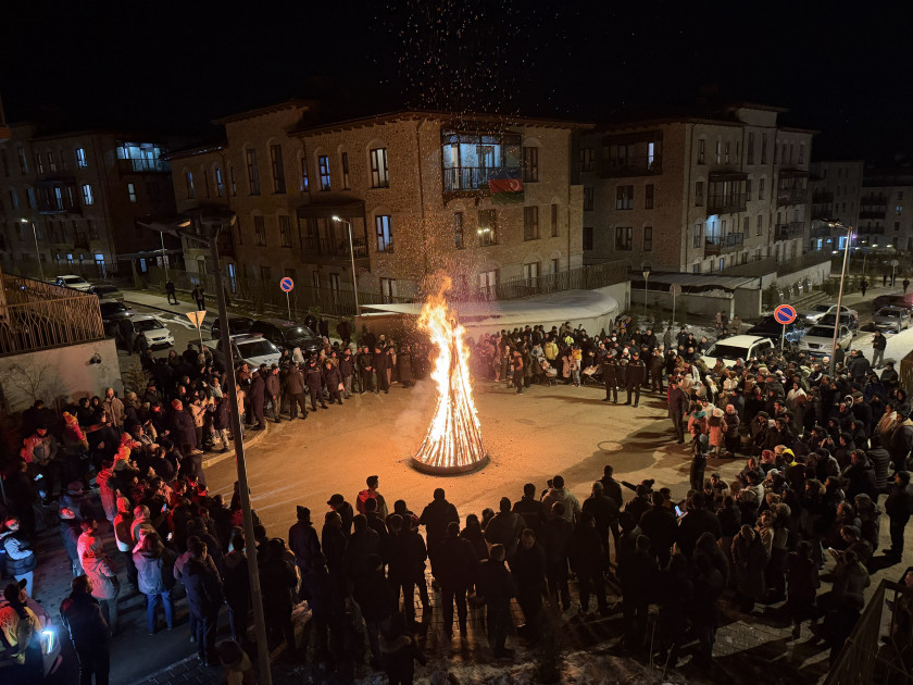 Şuşada Od çərşənbəsi coşqusu<font color=red> - FOTOLAR</font>