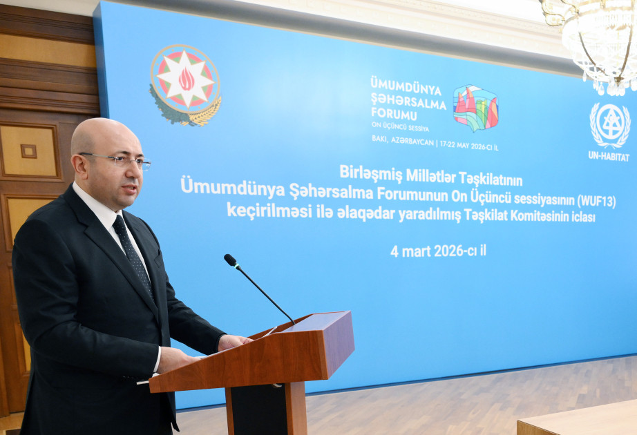 Təşkilat Komitəsinin növbəti iclasında WUF13-ə hazırlıq məsələlərinə dair məruzələr dinlənilib<font color=red> - FOTOLAR</font>