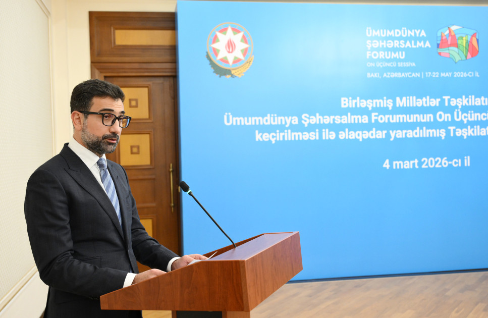 Təşkilat Komitəsinin növbəti iclasında WUF13-ə hazırlıq məsələlərinə dair məruzələr dinlənilib<font color=red> - FOTOLAR</font>