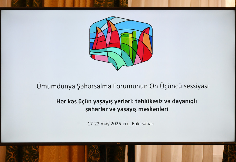 Təşkilat Komitəsinin növbəti iclasında WUF13-ə hazırlıq məsələlərinə dair məruzələr dinlənilib<font color=red> - FOTOLAR</font>