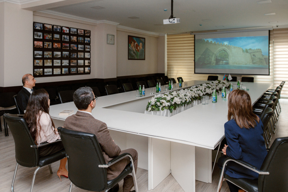 Leyla Əliyeva Bakı Beynəlxalq Multikulturalizm Mərkəzində olub<font color=red> - FOTOLAR</font>