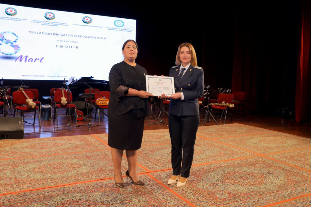 Naxçıvanda 8 Mart – Beynəlxalq Qadınlar Günü qeyd edilib<font color=red> - FOTOLAR</font>