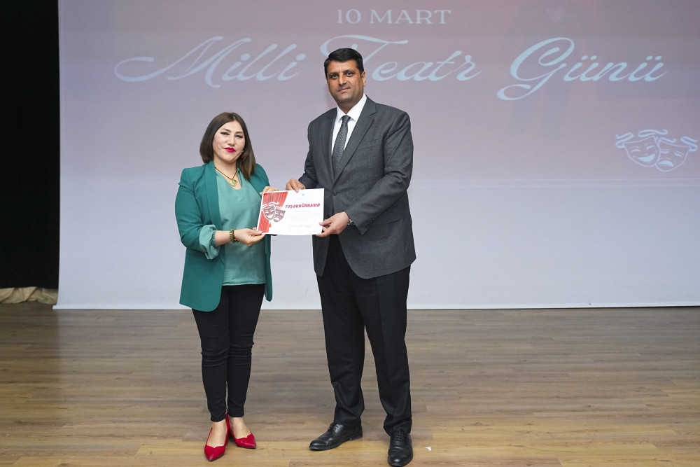 NDU-da 10 Mart – Azərbaycan Milli Teatr Günü qeyd olunub<font color=red> - FOTOLAR</font>