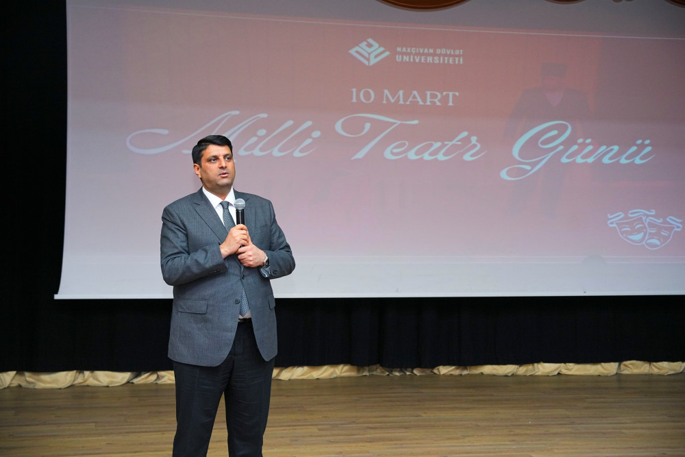 NDU-da 10 Mart – Azərbaycan Milli Teatr Günü qeyd olunub<font color=red> - FOTOLAR</font>