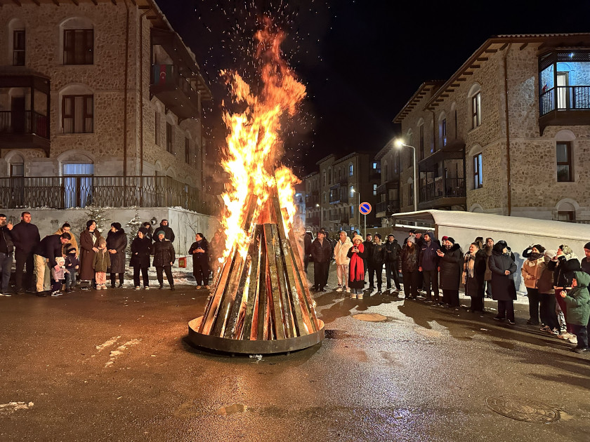 Şuşada Yel çərşənbəsi sevinci<font color=red> - FOTOLAR</font>