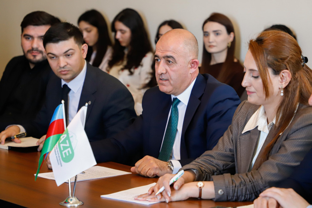 Naxçıvanda gənclər təşkilatları ilə görüş keçirilib<font color=red> - FOTOLAR</font>