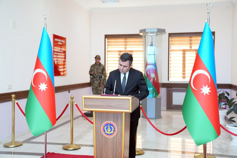 Naxçıvanda Daxili Qoşunların yaranmasının 34-cü ildönümü münasibətilə tədbir keçirilib<font color=red> - FOTOLAR</font>