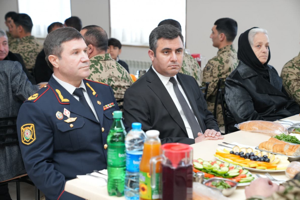 Naxçıvanda Daxili Qoşunların yaranmasının 34-cü ildönümü münasibətilə tədbir keçirilib<font color=red> - FOTOLAR</font>