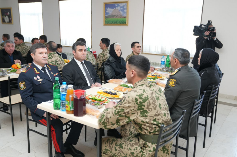 Naxçıvanda Daxili Qoşunların yaranmasının 34-cü ildönümü münasibətilə tədbir keçirilib<font color=red> - FOTOLAR</font>