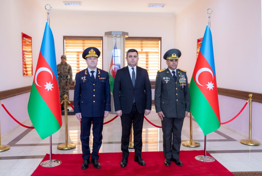 Naxçıvanda Daxili Qoşunların yaranmasının 34-cü ildönümü münasibətilə tədbir keçirilib<font color=red> - FOTOLAR</font>