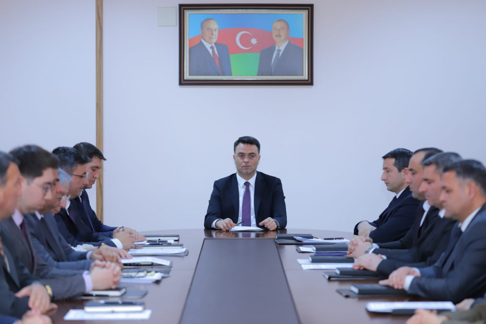 Naxçıvan Muxtar Respublikasının Maliyyə Nazirliyində kollegiya iclası keçirilib<font color=red> - FOTOLAR</font>