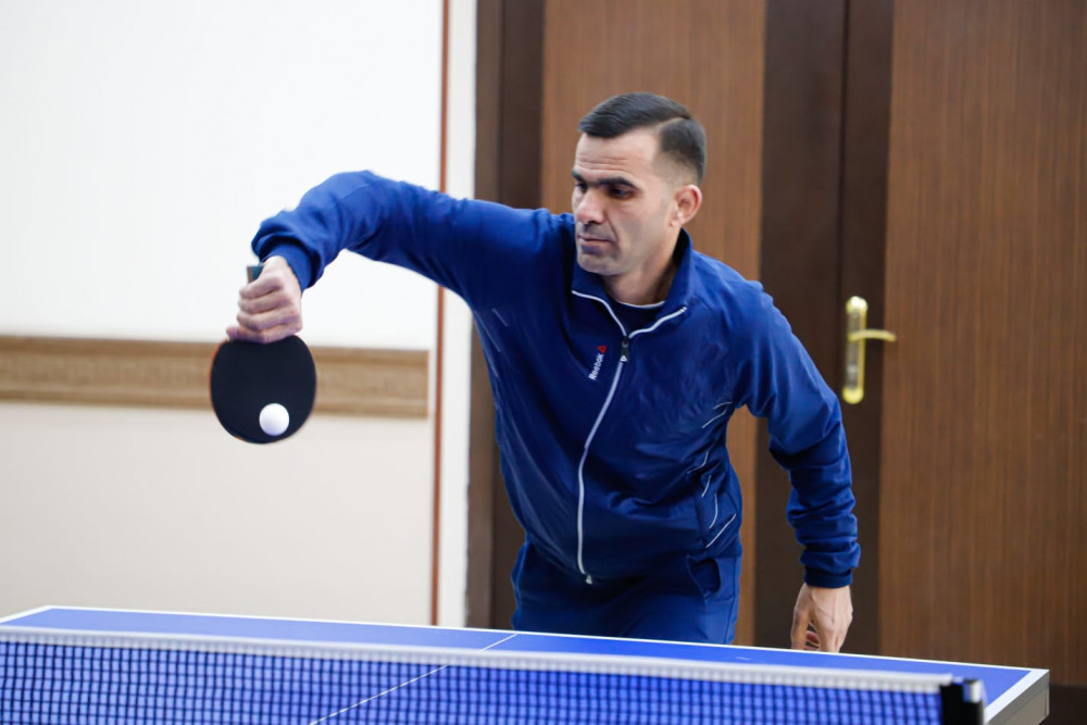 Dövlət qurumlarının əməkdaşları arasında stolüstü tennis yarışı keçirilib <font color=red> - FOTOLAR</font>