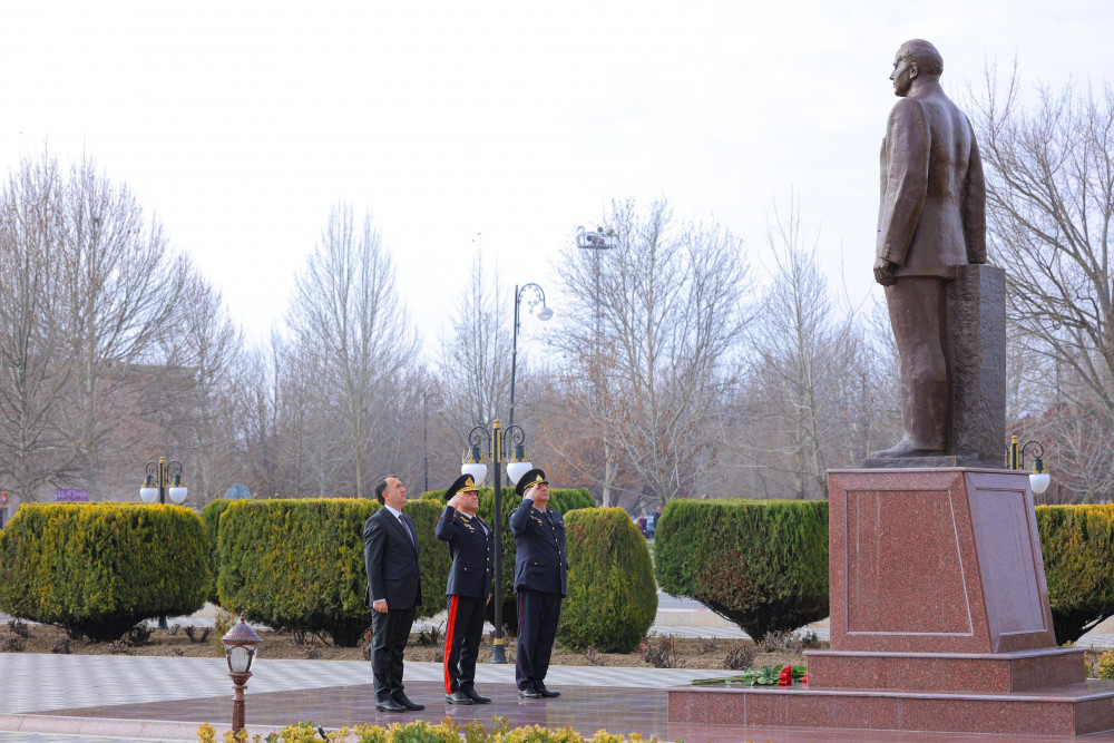 Naxçıvan MR daxili işlər naziri general-mayor  Süleyman  Neymətov Şərurda növbəti vətəndaş qəbulu keçirib<font color=red> - FOTOLAR</font>