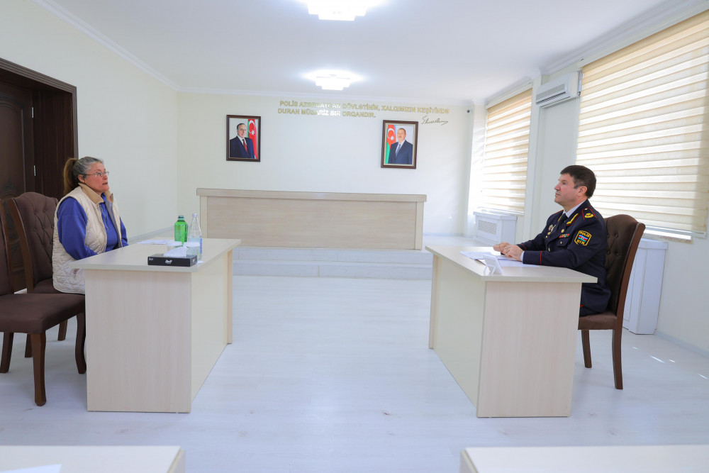 Naxçıvan MR daxili işlər naziri general-mayor  Süleyman  Neymətov Şərurda növbəti vətəndaş qəbulu keçirib<font color=red> - FOTOLAR</font>