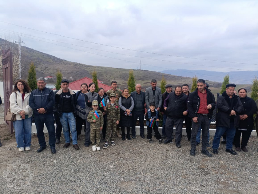 Xocavəndin Xanoba kəndində 25 ailəyə evlərinin açarları təqdim olunub<font color=red> - FOTOLAR</font>