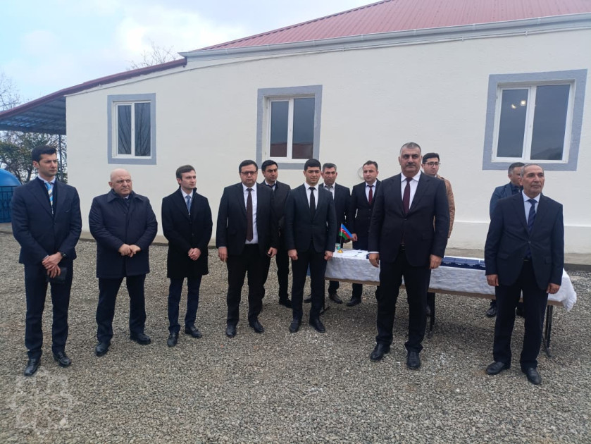 Xocavəndin Xanoba kəndində 25 ailəyə evlərinin açarları təqdim olunub<font color=red> - FOTOLAR</font>